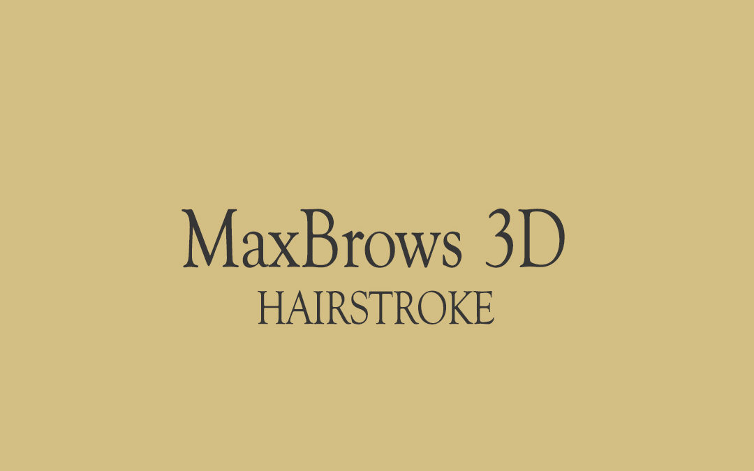 MaxBrows 3D